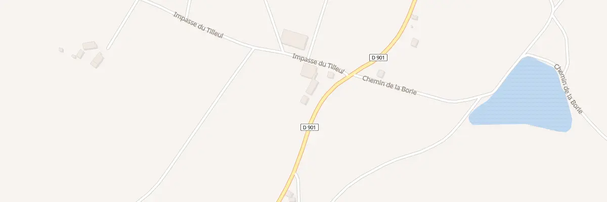 Plan du 5099 Les Prades à Concèze