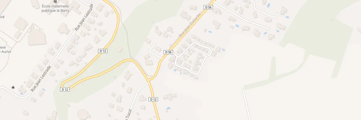 Plan du 11 Rue Jean Dabadie à Muret