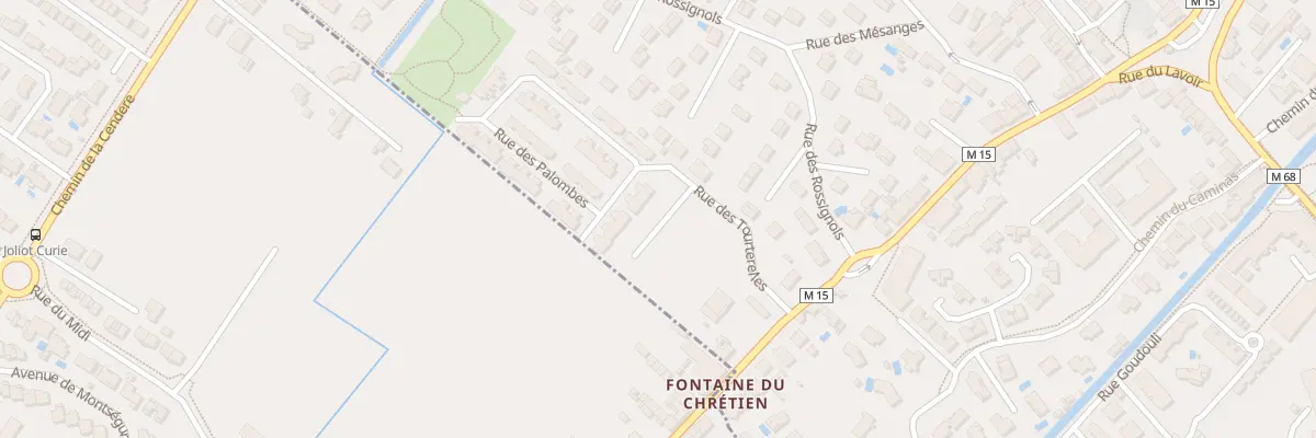 Plan du 9 Rue des Tourterelles à Villeneuve-Tolosane