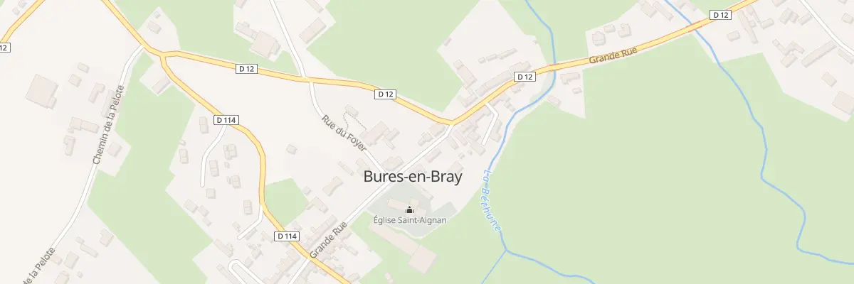 Plan du 5186 Gr Grande Rue à Bures-en-Bray