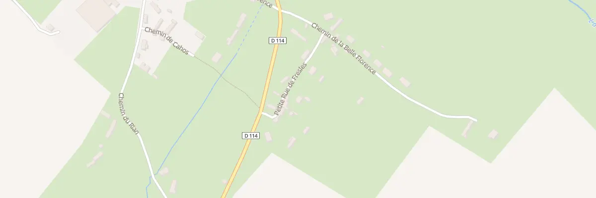 Plan du 3 Petite rue de Fresles à Bures-en-Bray