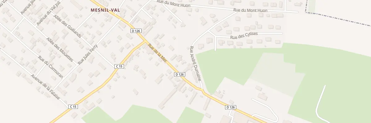 Plan du 90 Rue de la Mer Mesnil Val à Criel-sur-Mer