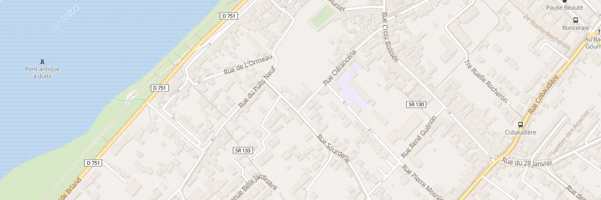 Plan du 41 Rue Clerancerie à Blois