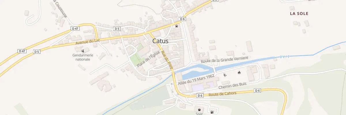 Plan du 9 Imp des Granges à Catus