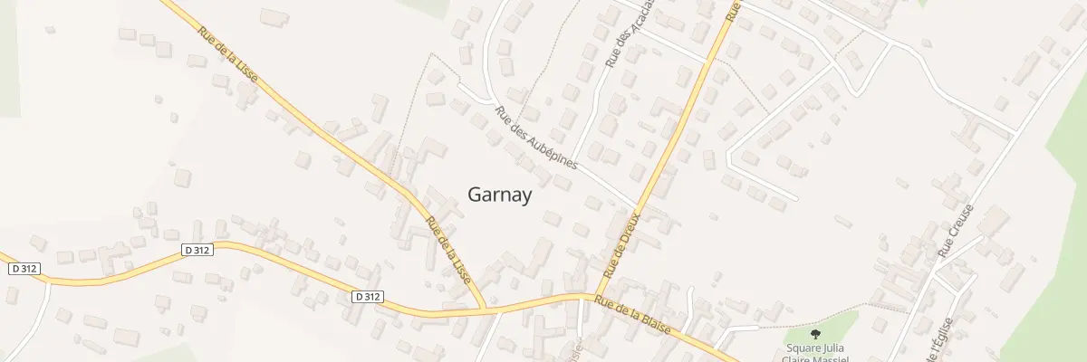Plan du 3 Rue des Aubépines à Garnay