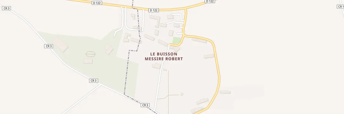 Plan du 11 Le Buisson Messire Robert à Serez