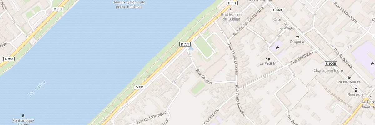 Plan du 1B Rue Munier à Blois