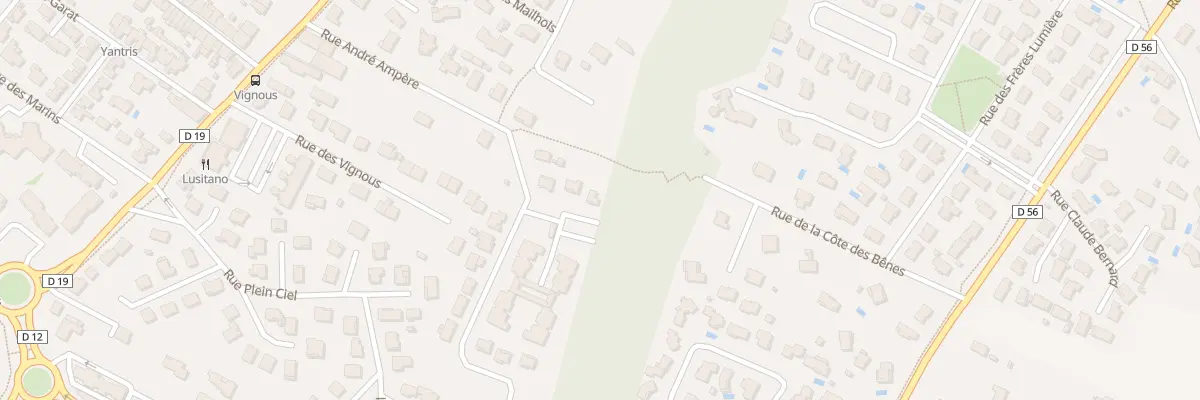 Plan du 29 Rue André Ampère à Muret