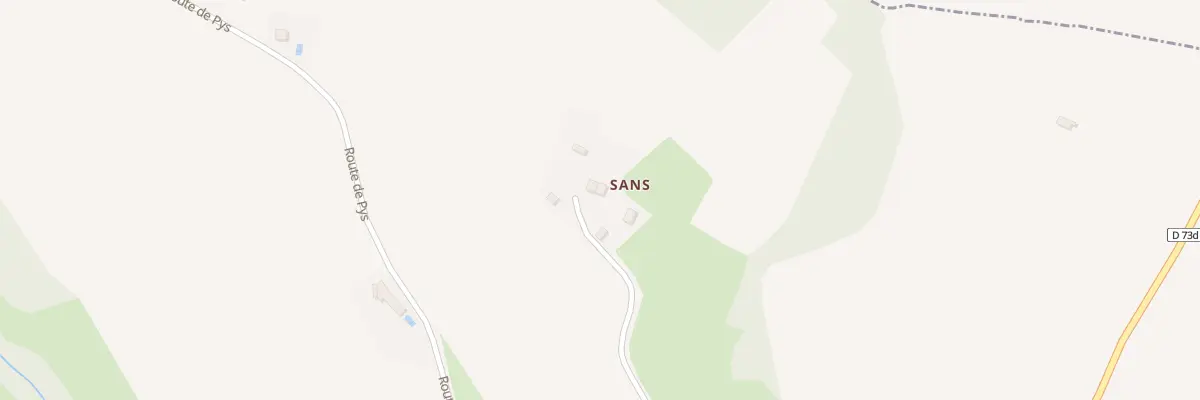 Plan du 8 Sans à Castagnac