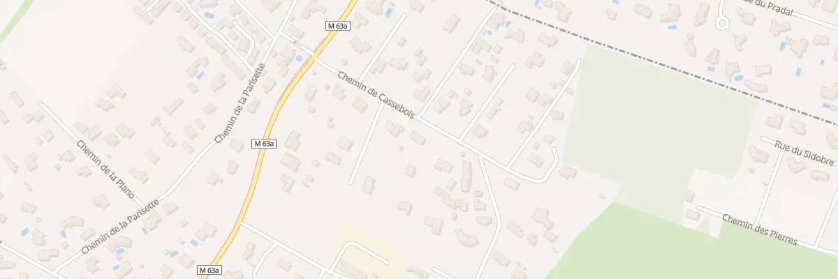 Plan du 10 Che de Cassebois à Cugnaux