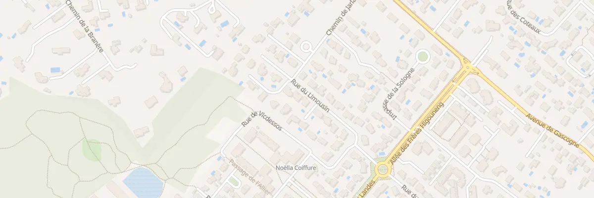 Plan du 3 Rue du Limousin à Tournefeuille