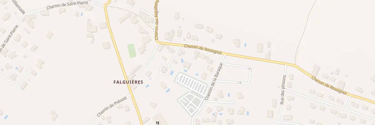 Plan du 230 Che de Rossignol à Montauban