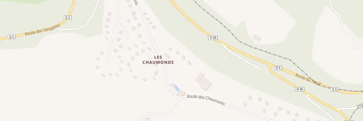 Plan du 5480 Rte Des Chaumonts à Ayen