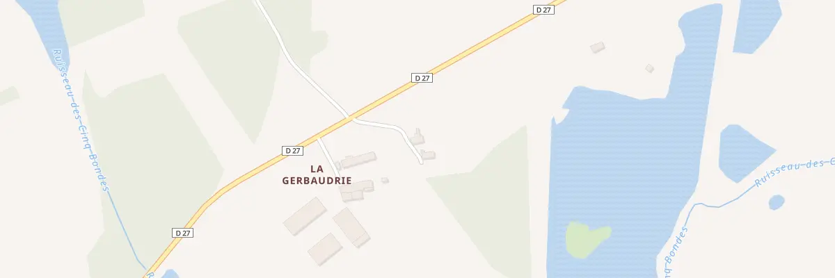 Plan du 5083 La Gerbaudrie à Migné