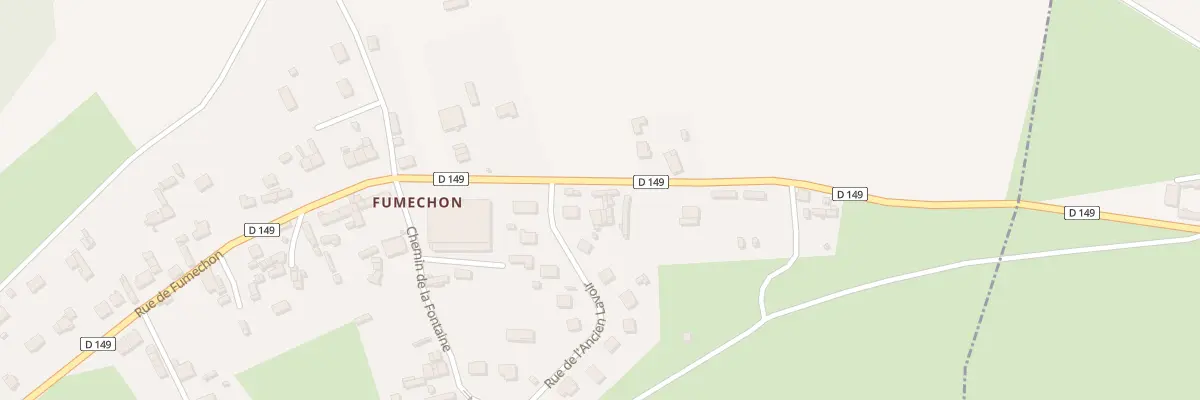 Plan du 319 Rue de Fumechon à Radepont