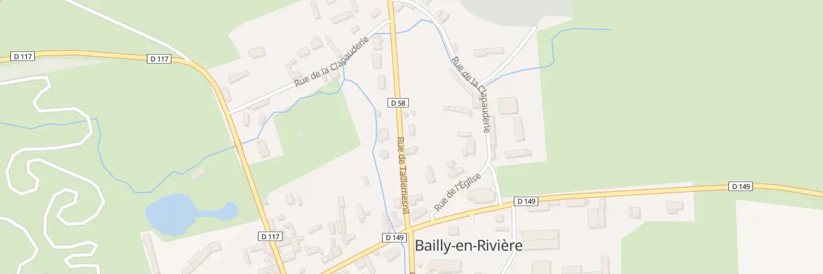 Plan du 5167 Rte de Taillemesnil à Bailly-en-Rivière