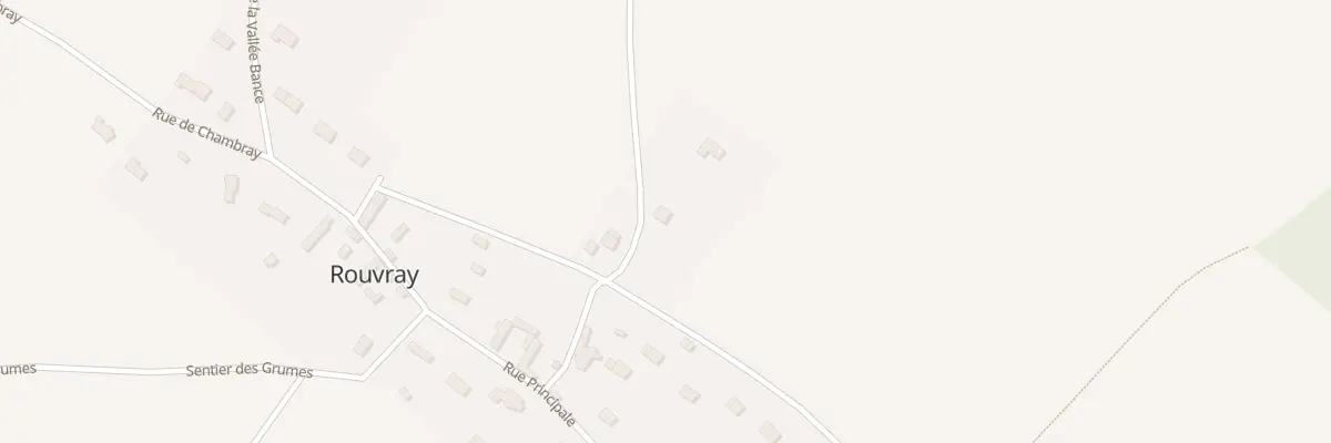 Plan du 1 Che des Fourneaux à Rouvray