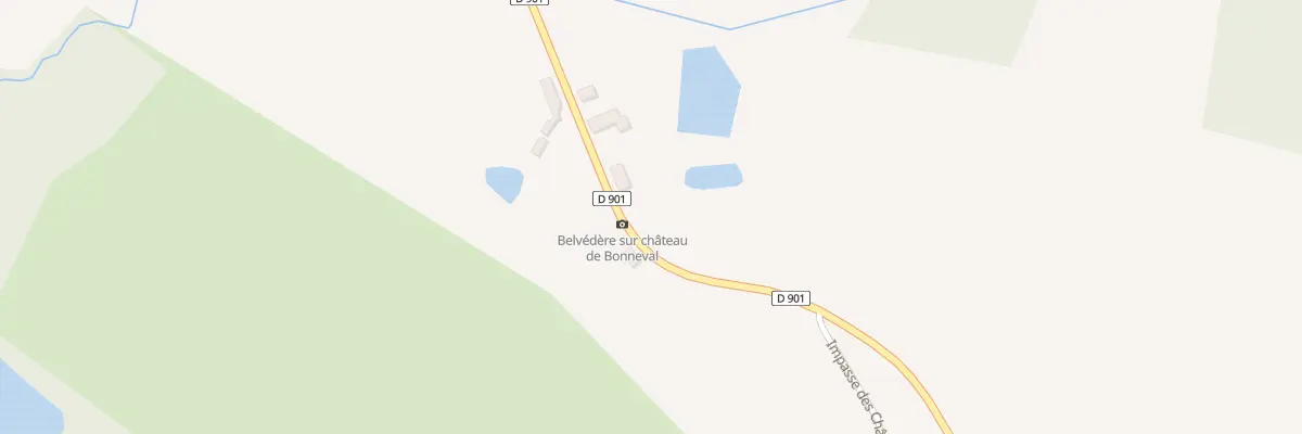 Plan du 661 Rte de Lubersac à Coussac-Bonneval
