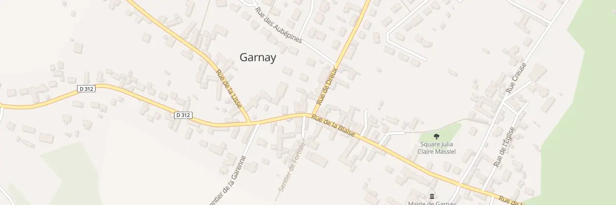 Plan du 28 Rue de la Blaise à Garnay