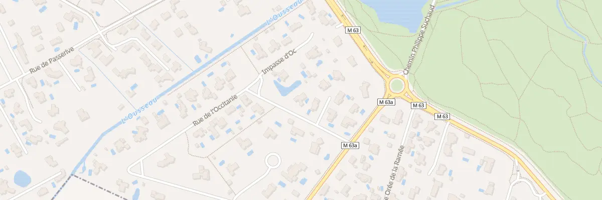 Plan du 35 Rue de l’Occitanie à Tournefeuille