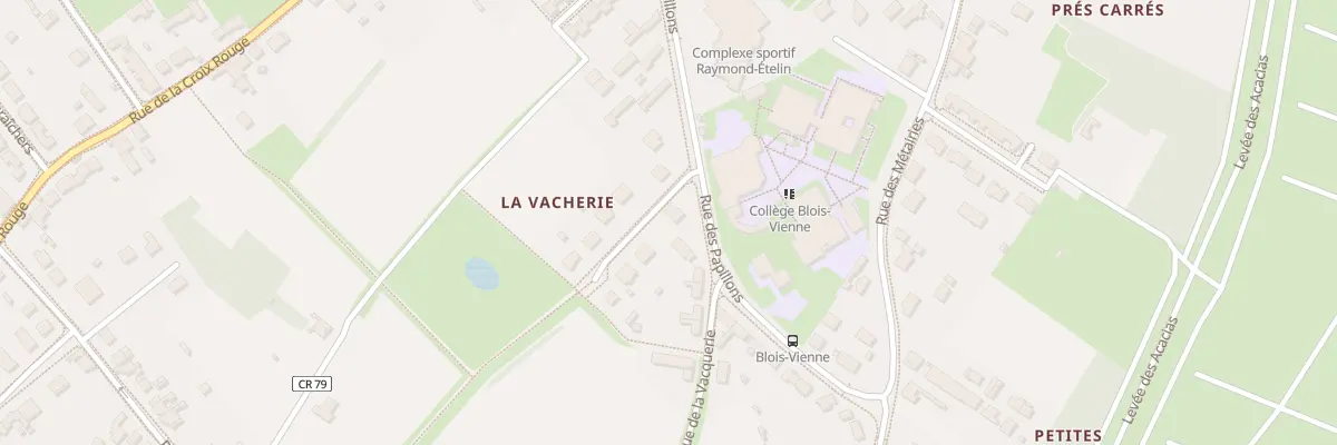 Plan du 41 Rue des Papillons à Blois