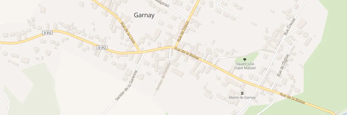 Plan du 21 Rue de la Blaise à Garnay