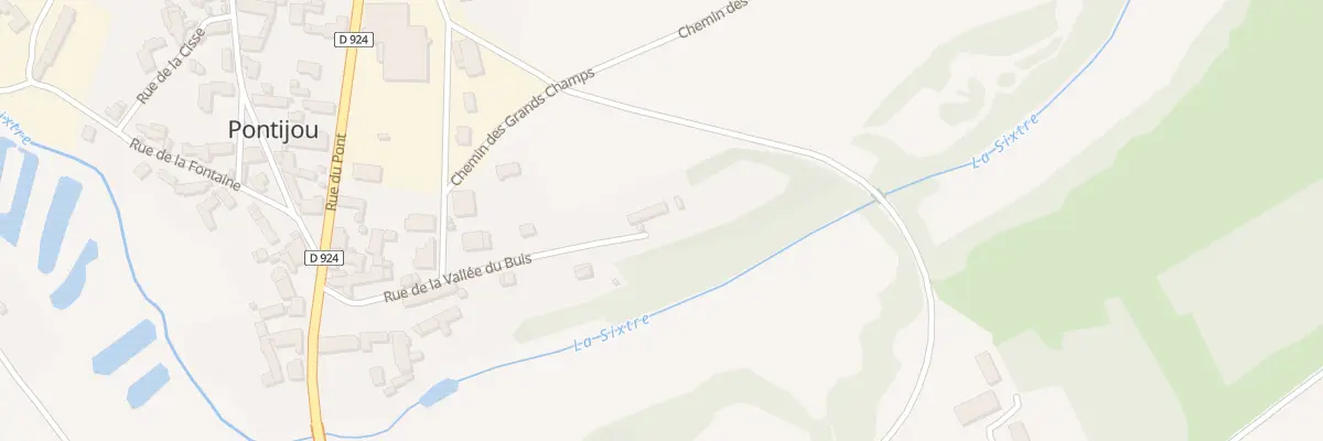 Plan du 12 Rue de la Vallée des Buis à Maves