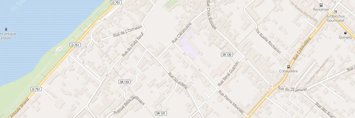 Plan du 5 Rue Pierre Mosnier à Blois