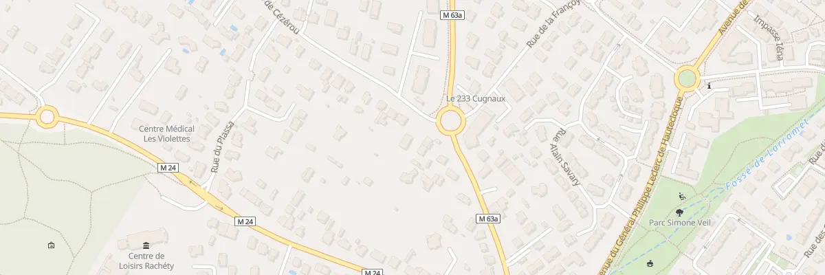Plan du 19T Rue de Cézérou à Cugnaux