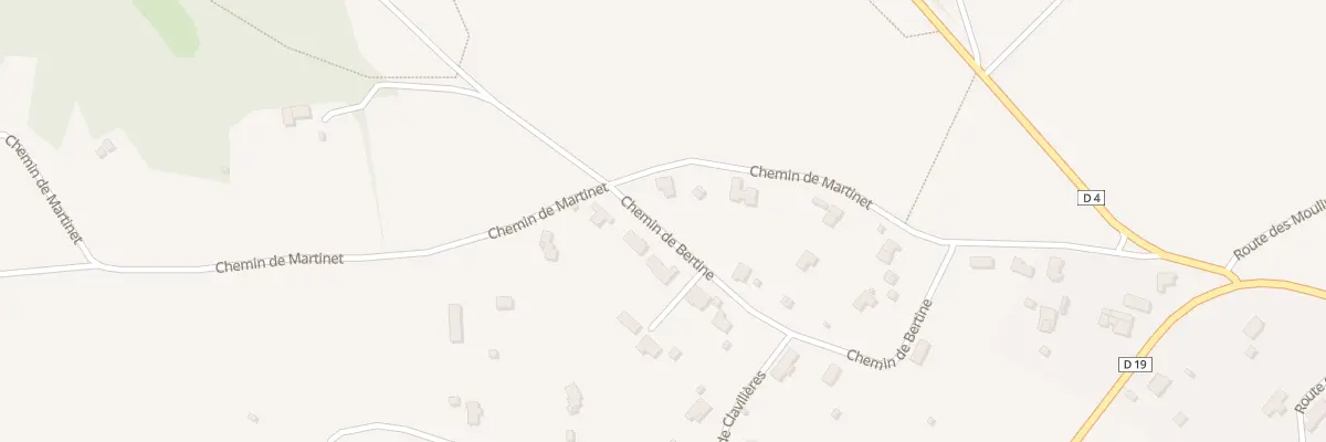Plan du 367 Che de Martinet à Castelnau-Montratier