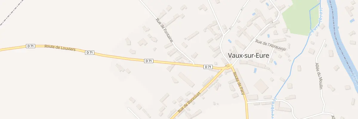 Plan du 10 Rue d’Hardencourt à Vaux-sur-Eure