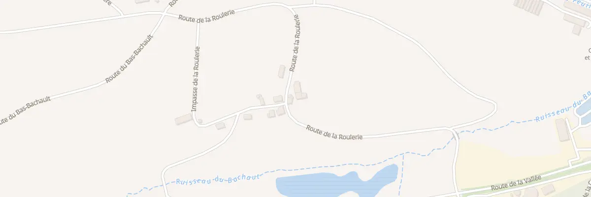 Plan du 396 Rte de la Roulerie à Saint-Aignan