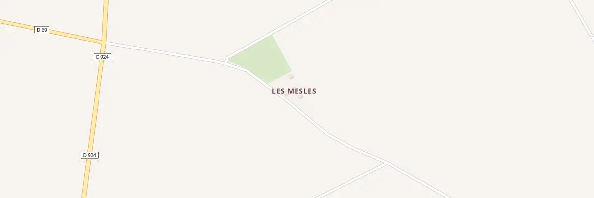 Plan du 5028 Les Mesles à Maves