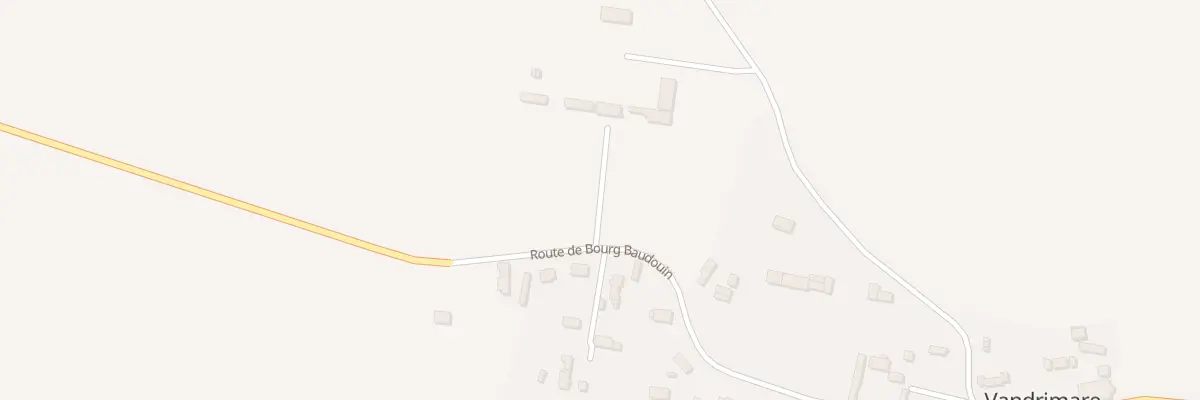 Plan du 20 Rte de Bourg Beaudouin à Vandrimare