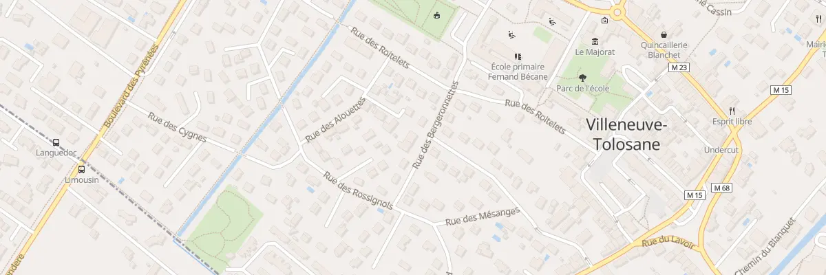 Plan du 9 Rue des Bergeronnettes à Villeneuve-Tolosane