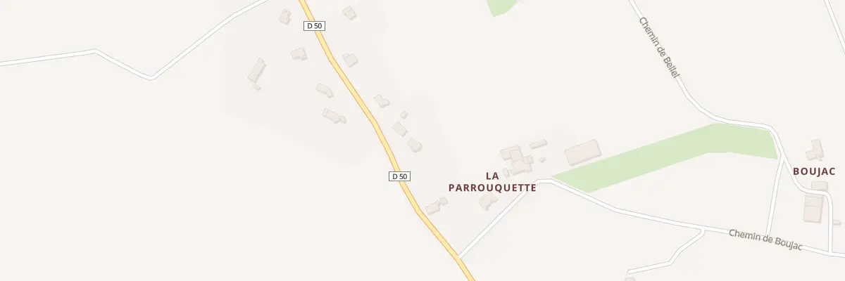Plan du 1907 Rte de Fabas à Campsas