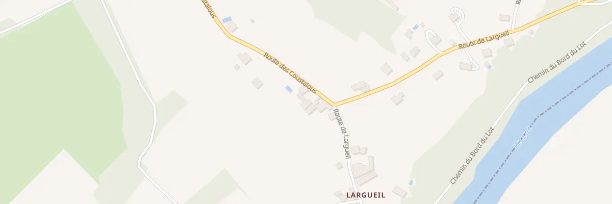 Plan du 5077 Les Claussets à Caillac