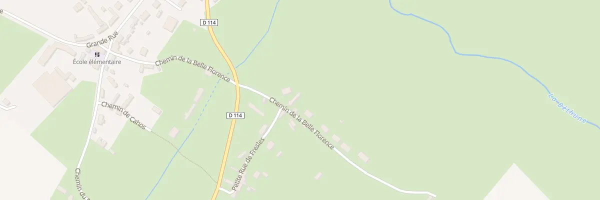 Plan du 5014 Le Bourg à Bures-en-Bray