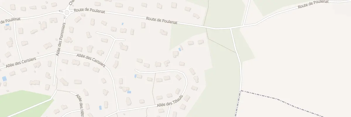 Plan du 14 All des Tilleuls à Boisseuil