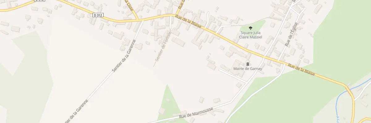 Plan du 15 Rue de la Blaise à Garnay