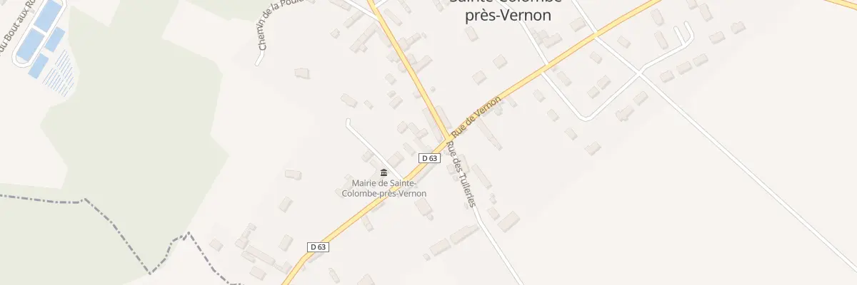 Plan du 4 Rte de Chambray à Sainte-Colombe-près-Vernon