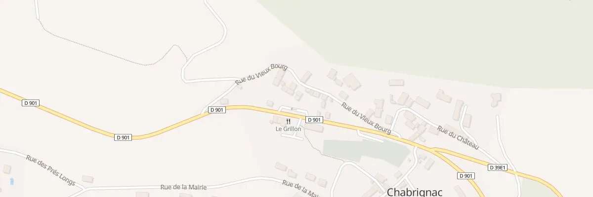 Plan du 5029 Le Bourg à Chabrignac