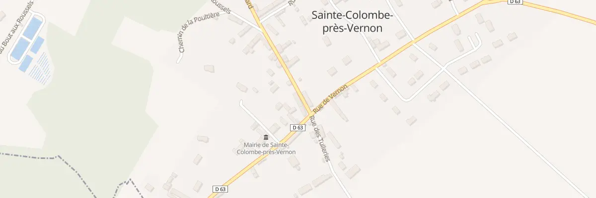 Plan du 3 Rte de Champenard à Sainte-Colombe-près-Vernon