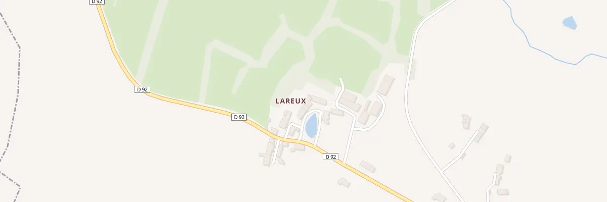 Plan du 12 Lareux à Saint-Georges-les-Landes