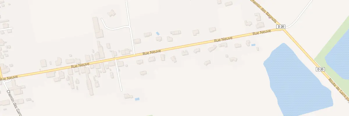 Plan du 34 Rue Neuve à Grenade