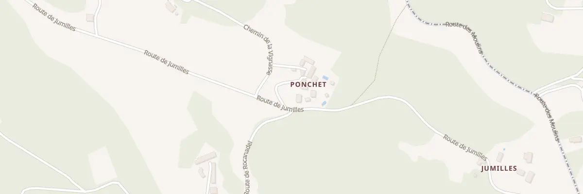 Plan du 2673 Rte de Jumilles à Veyrignac
