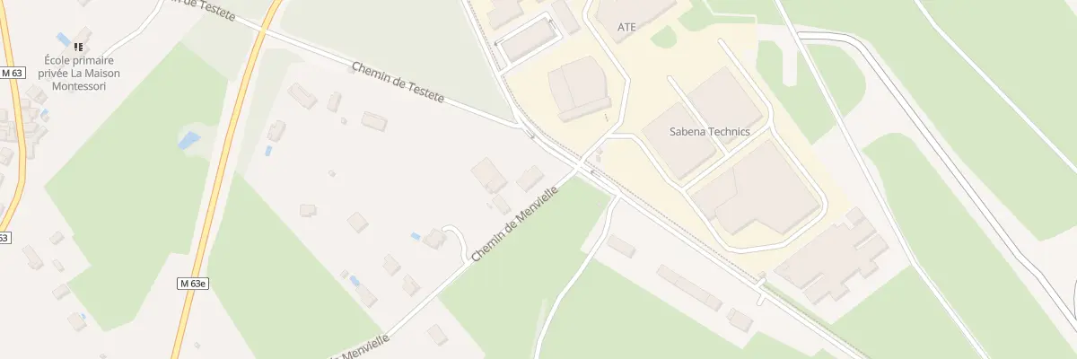 Plan du 33 Che de Menvielle à Cornebarrieu
