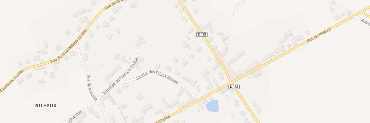 Plan du 4 Rue Saint-Jacques Ecuble à Tremblay-les-Villages