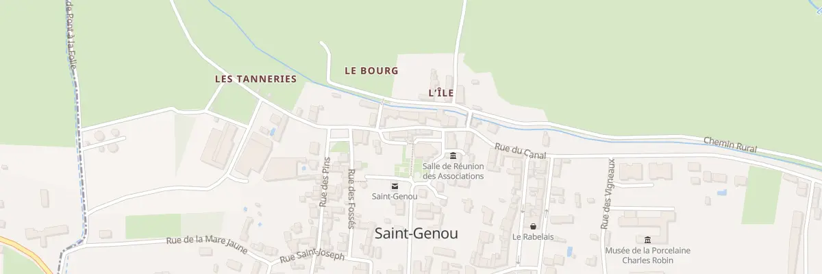 Plan du 3B Pl de l’Eglise à Saint-Genou