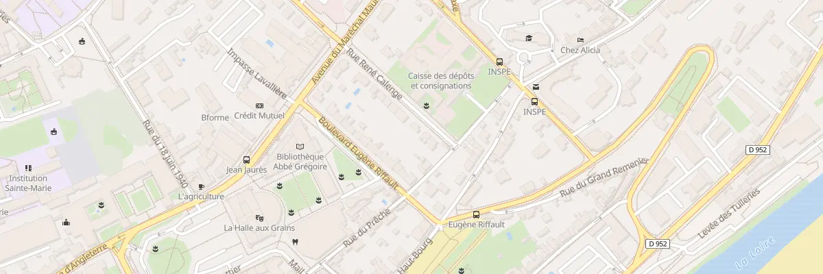 Plan du 7 Rue Rene Calenge à Blois